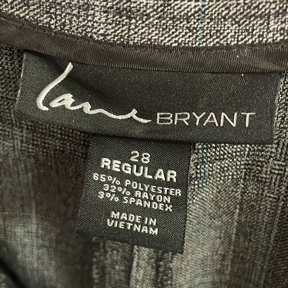 Lane Bryant Size 28 Plus Wide Leg Trousers - Picture 3 of 3